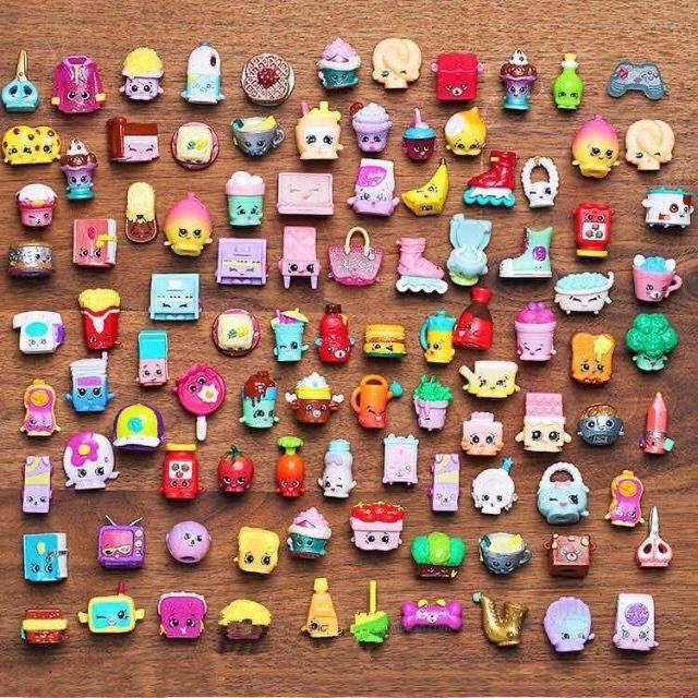 SET (COMBO 40 CON) ĐỒ CHƠI SHOPKIN MÙA 12 CHO BÉ (MIX NGẪU NHIÊN)