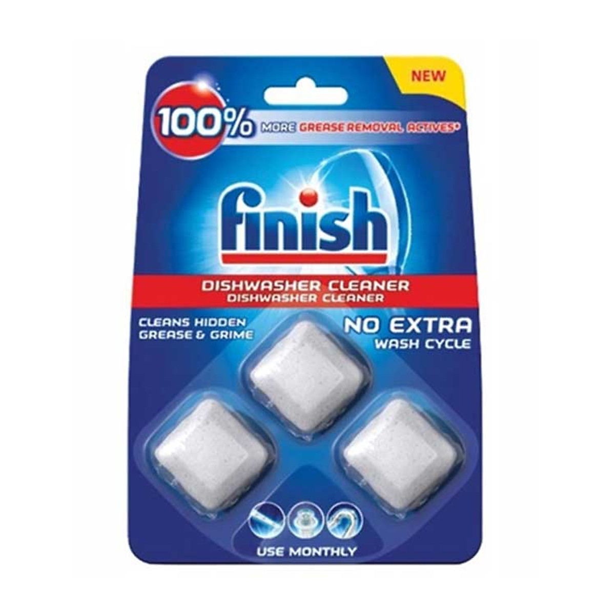 VỈ 3 VIÊN VỆ SINH MÁY RỬA CHÉN BÁT FNISH