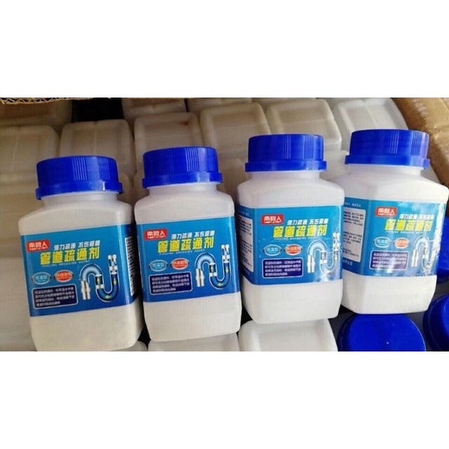 Bột thông tắc cống cực mạnh - Bot thong cong vuong