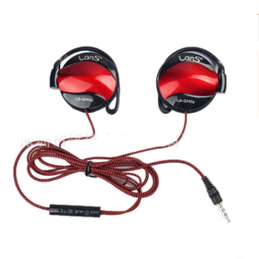 [HCM]Tai nghe móc tai LAN SHU dây dù cao cấp