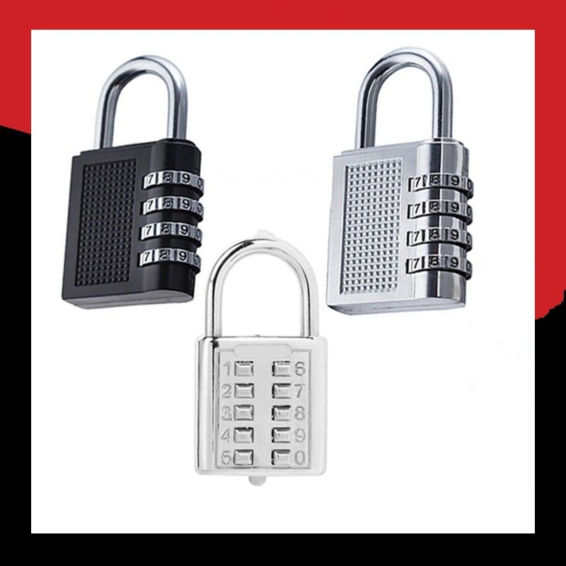Khóa số chống trộm inox an toàn