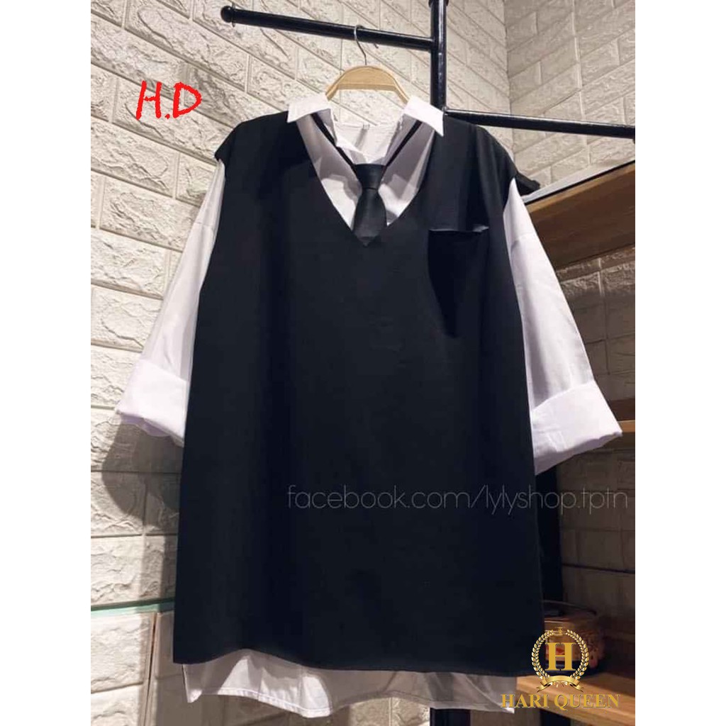 Sét gile rách ngực + cavat hda0420