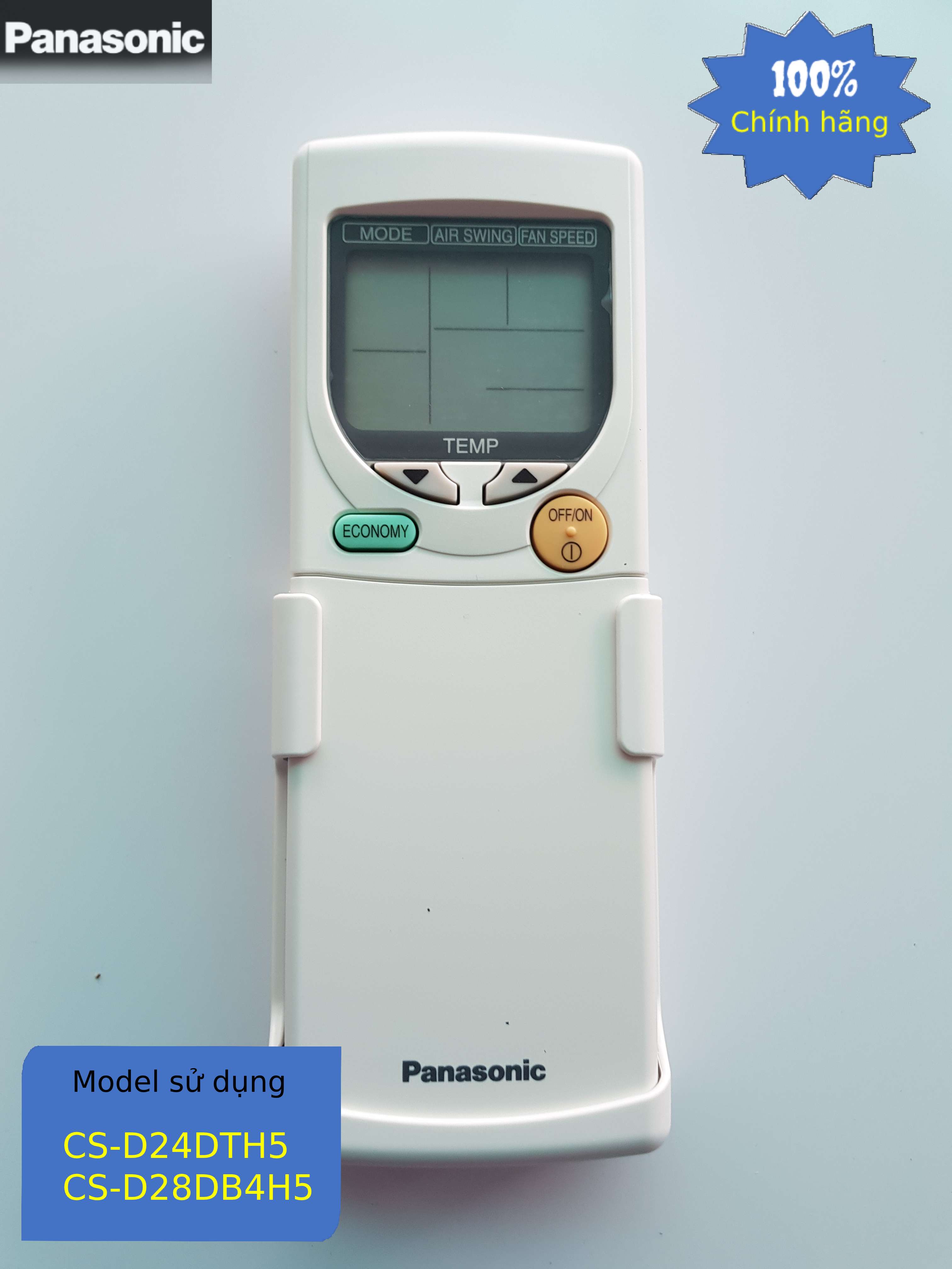 [REMOTE + Tặng kèm Pin] Điều khiển máy lạnh Panasonic - CS-D28DB4H5