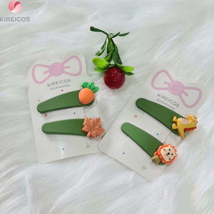 [HCM]Set 2 Kẹp Mái Nhựa Nhám Cho Bé