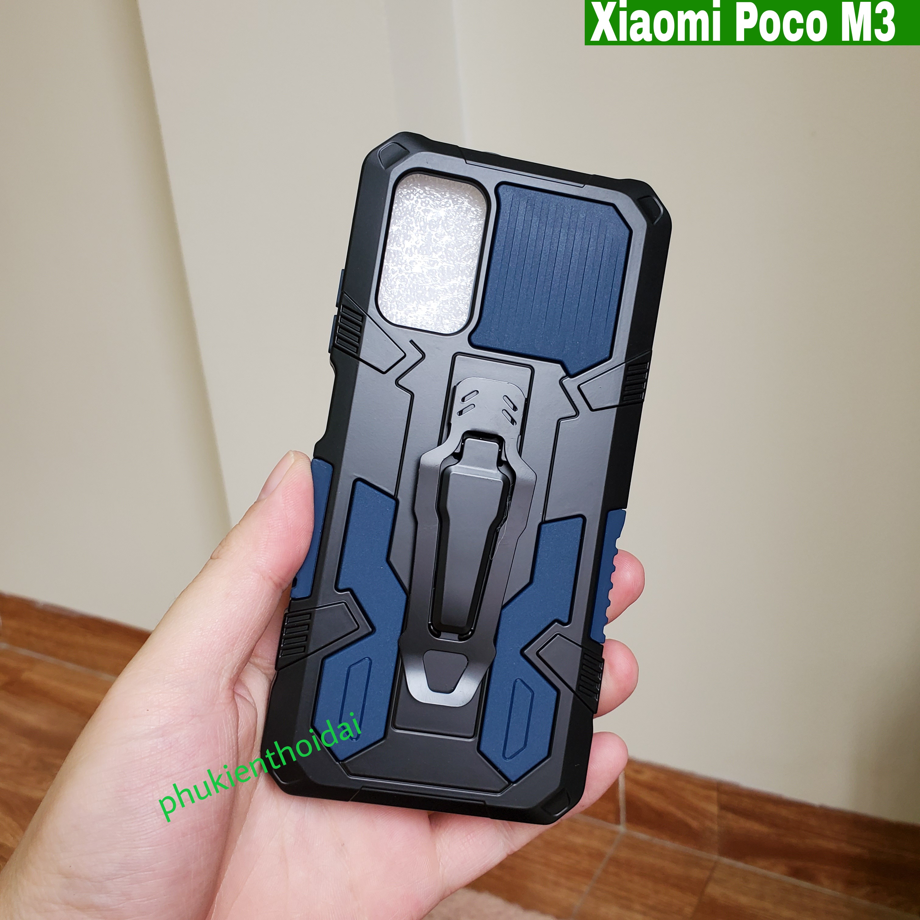 Ốp lưng Xiaomi Poco M3 chống sốc kiểu dáng siêu anh hùng cao cấp