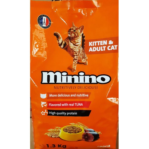 [Giá Rẻ]Thức ăn cho mèo Minino 1,3kg