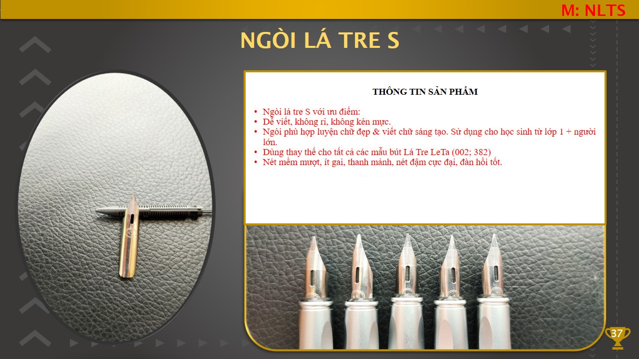 Ngòi chính hãng leta các loại cho bút ngòi lá tre, ngòi kim tinh êm trơn, leta 368/369/002/006/363/382/383/556/doremon