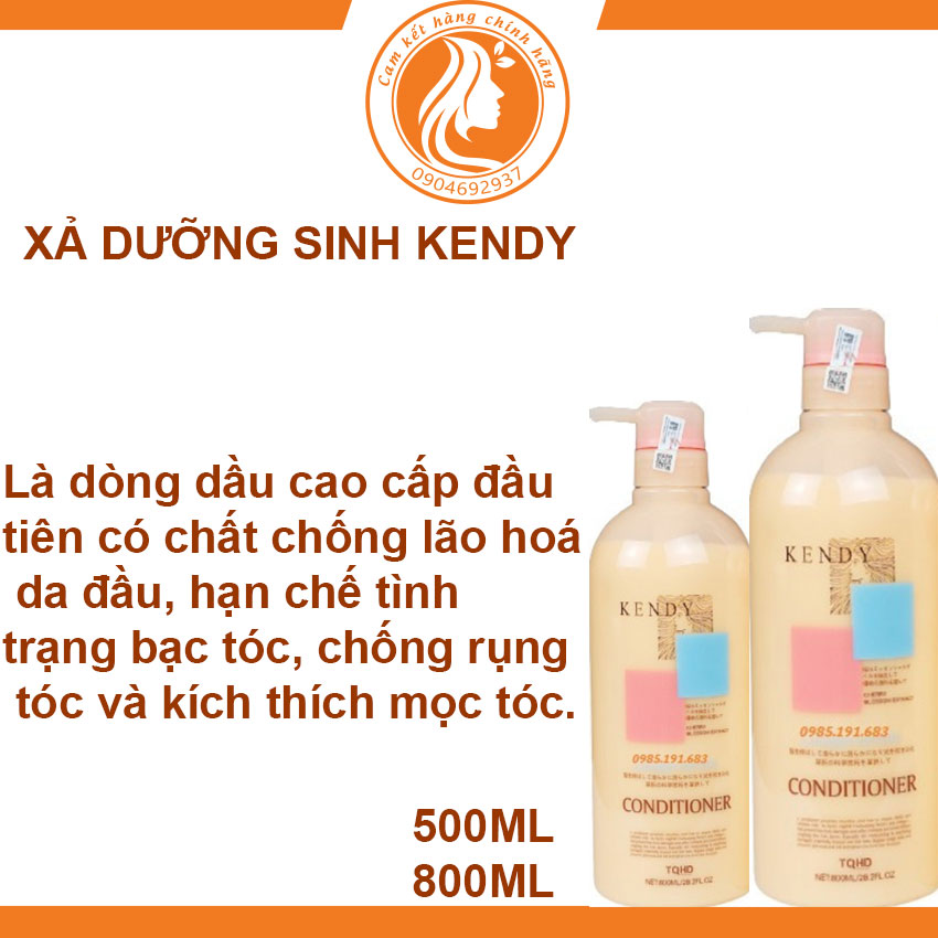 Cặp gội xả kendy dưỡng sinh cao cấp
