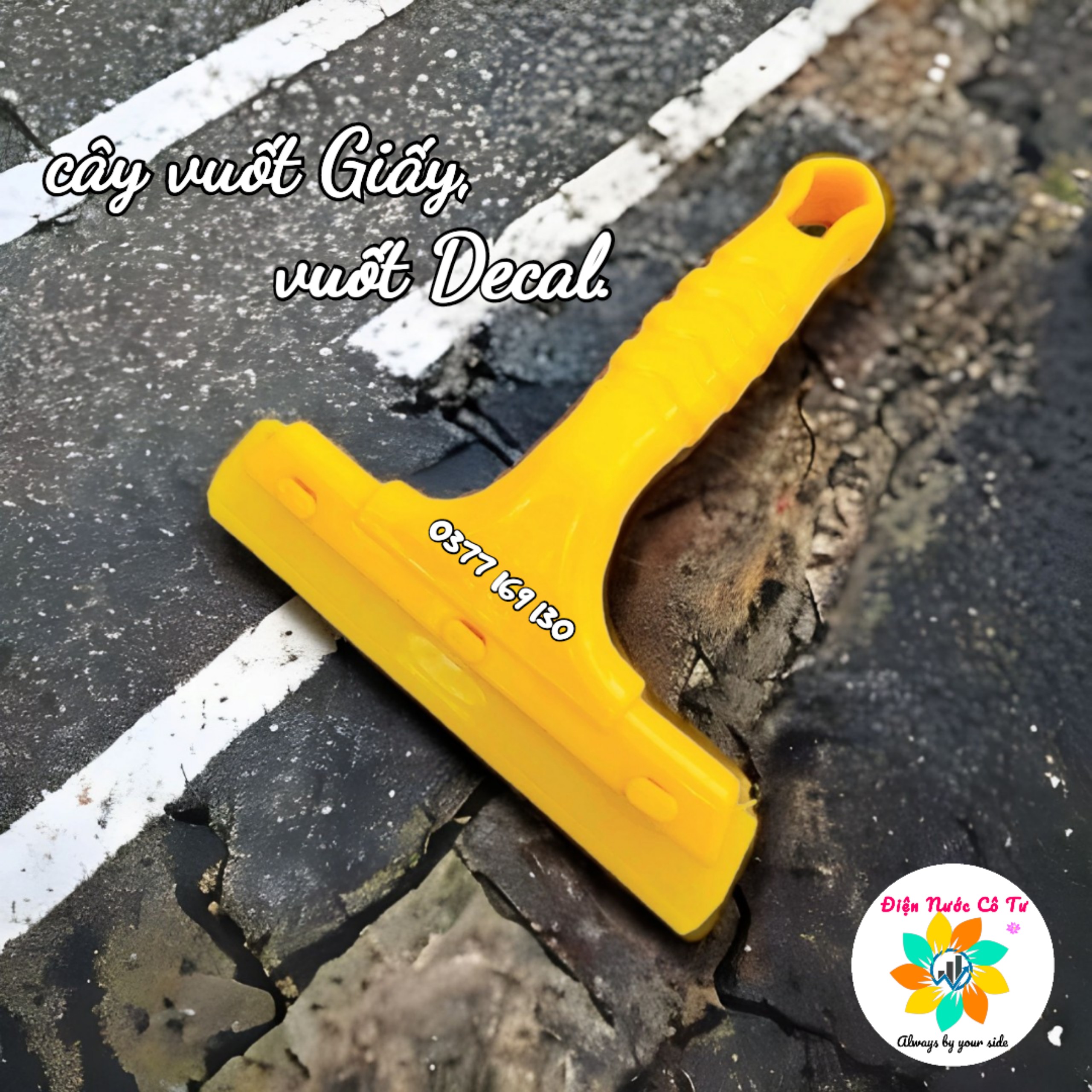 DỤNG CỤ DÁN DECAL MIẾNG VUỐT HỖ TRỢ DÁN GIẤY DECAL CAO CẤP THANH BÌNH