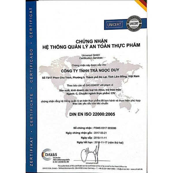 Cao mềm atisô Ngọc Duy Đà Lạt