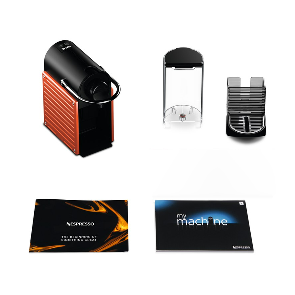 Nespresso Pixie Coffee Capsule Machine - Red
