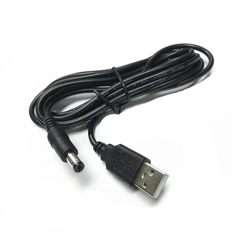 [3 sợi] Dây chuyển USB sang DC 5.5mm, 3.5mm