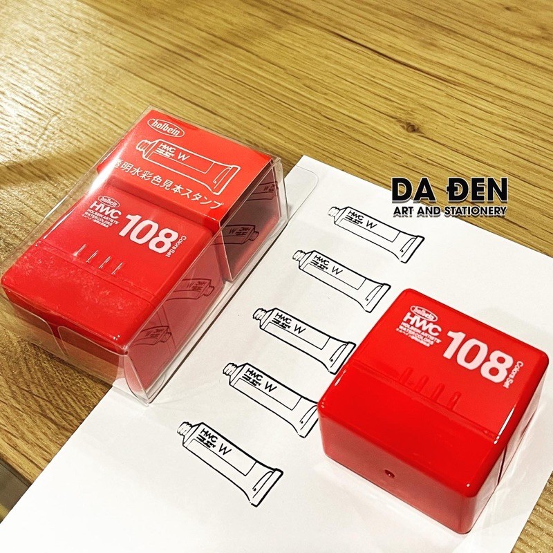 Con Dấu Hình Tube Màu Holbein