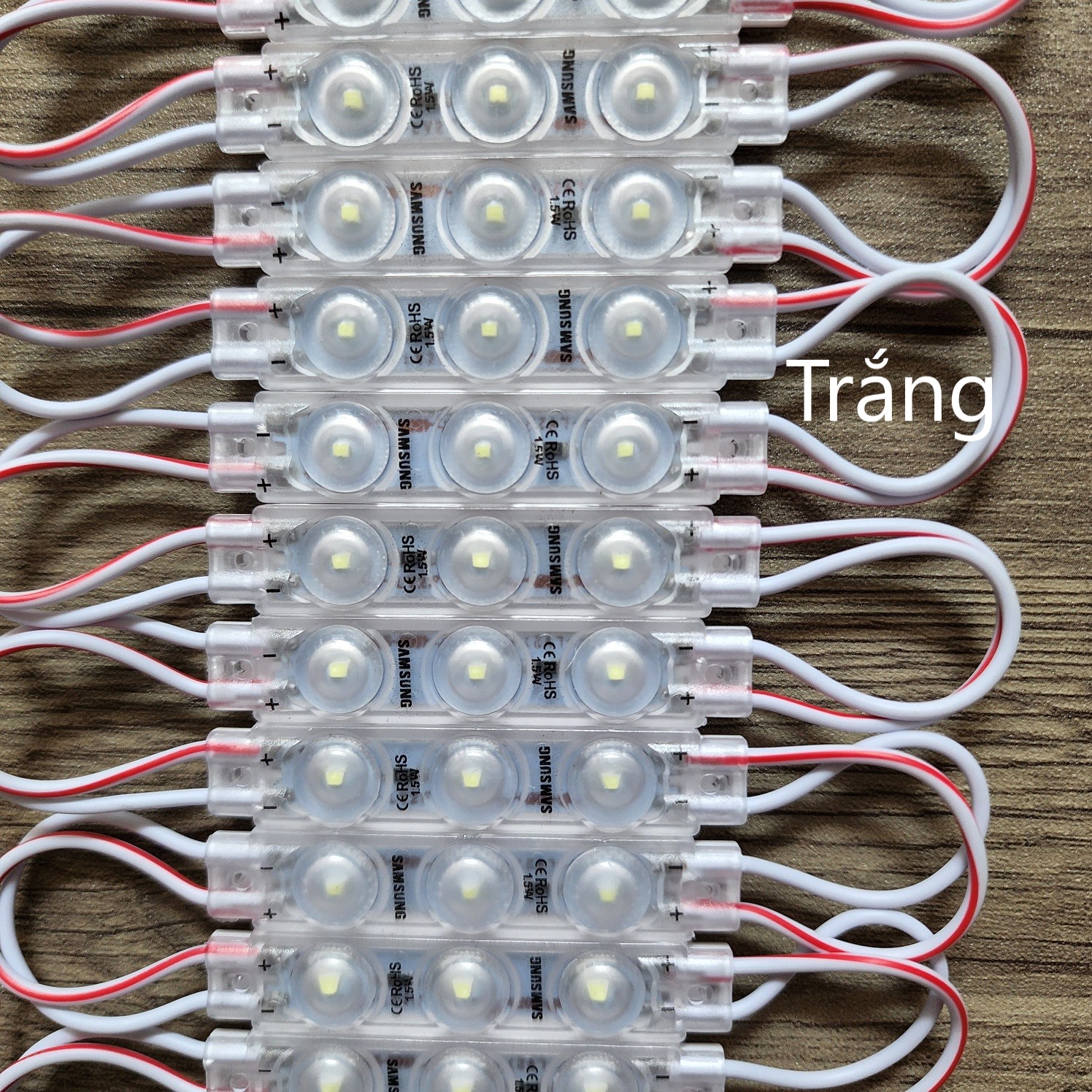 Led hắt 3 bóng siêu sáng chống nước, led dán bảng hiệu