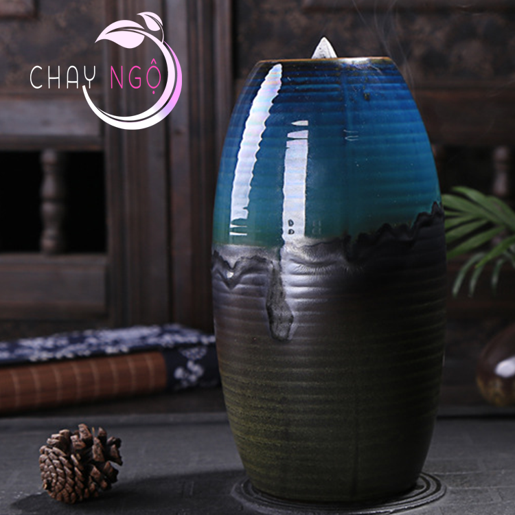 Thác khói trầm hương cao cấp phân tầng cản gió