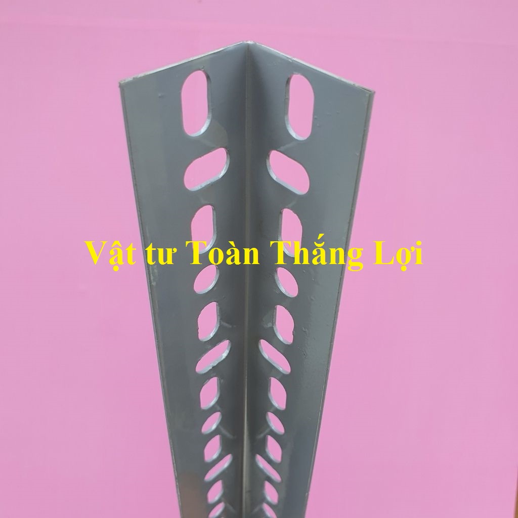 ( Dài từ 30cm đến 60cm ) Sắt V lỗ đa năng V4x4cm hoặc V3x5cm