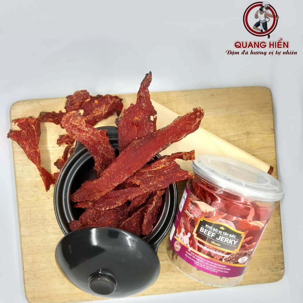 Beef Jerky khô bò vị Tây Bắc 100g