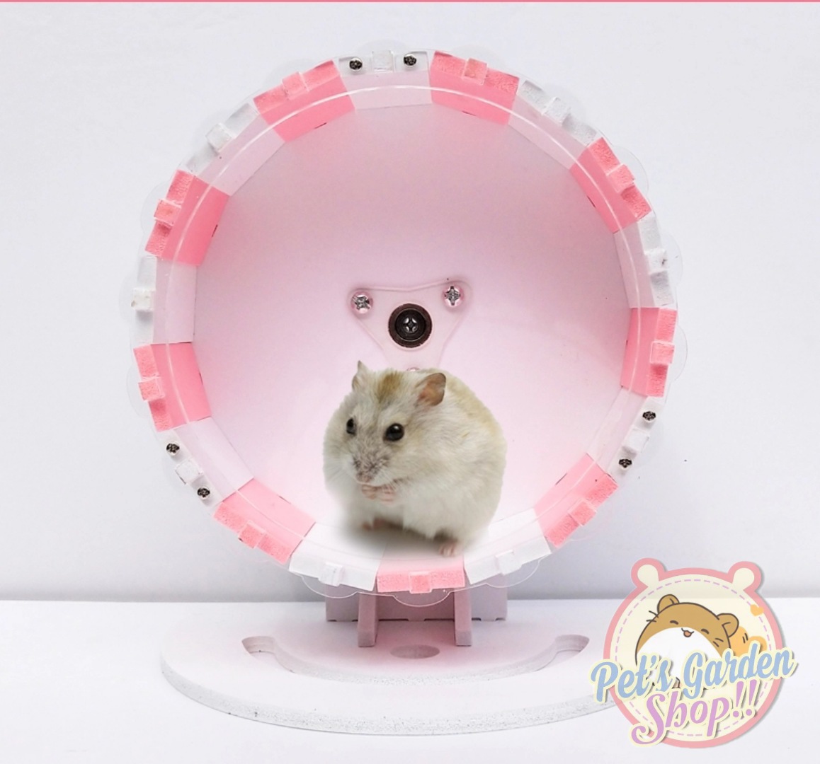 Vòng chạy (Wheel) Zoog dạng lắp ráp mẫu mới - Đồ chơi cho hamster