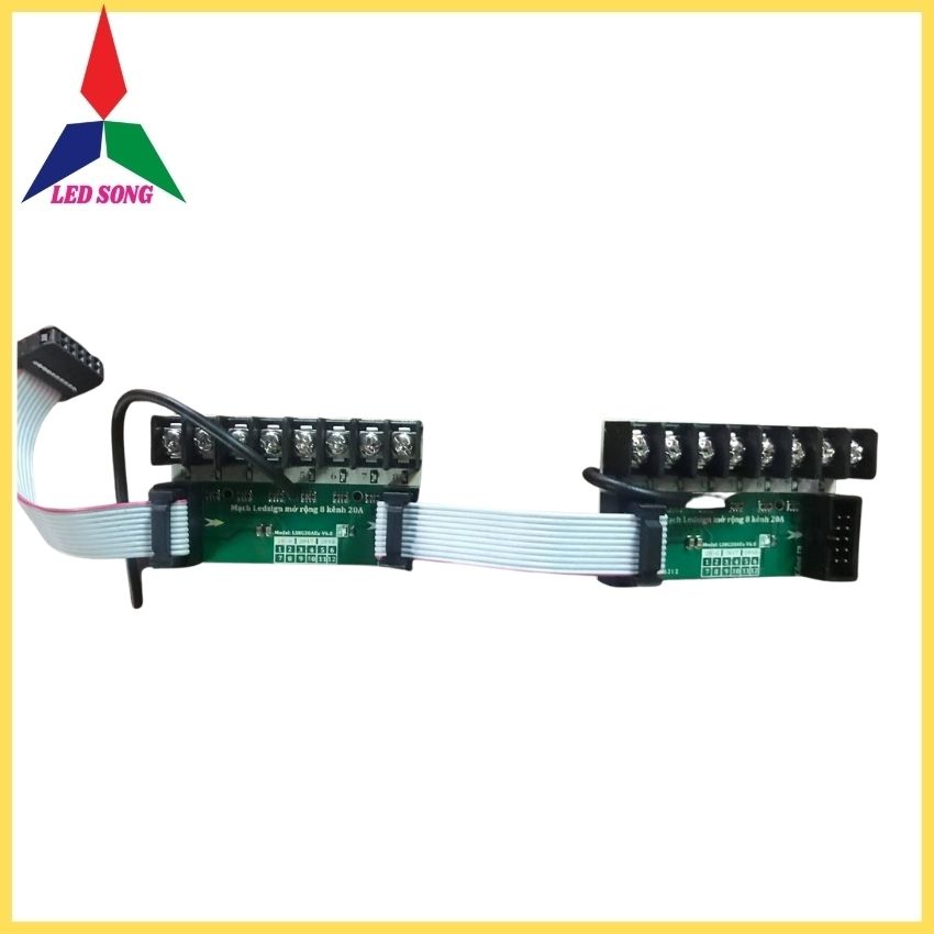 Mạch Led Vẫy 8 Kênh Mở Rộng Led Song