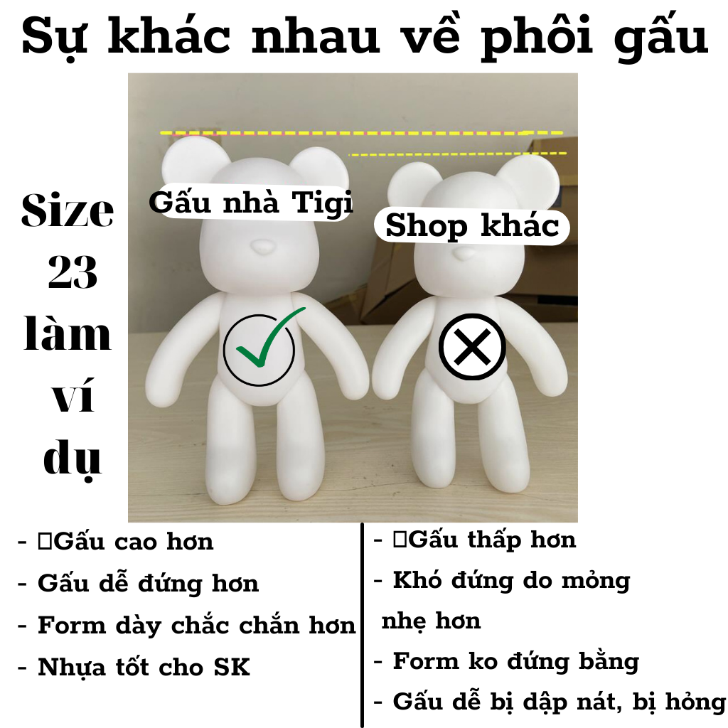 Gấu đính đá - Bearbrick đính đá siêu xinh