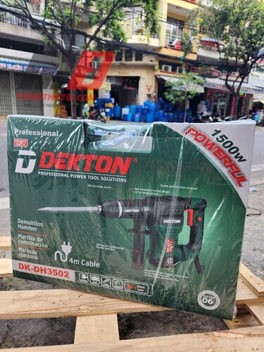 Máy chuyên đục 17mm Dekton DK-DH3502 (có chống rung)