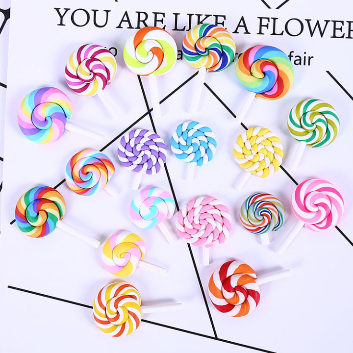 Combo 2 Charm Slime Squishy Kẹo cầu vòng