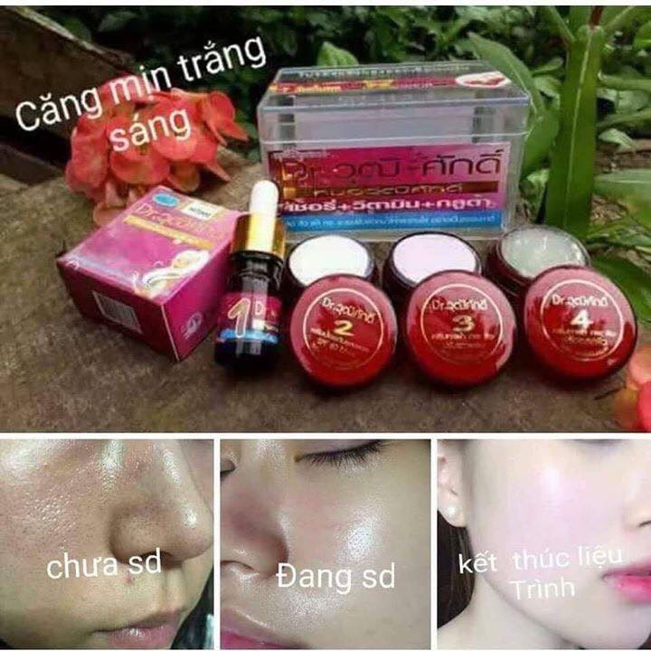 Bộ kem thái lan đỏ