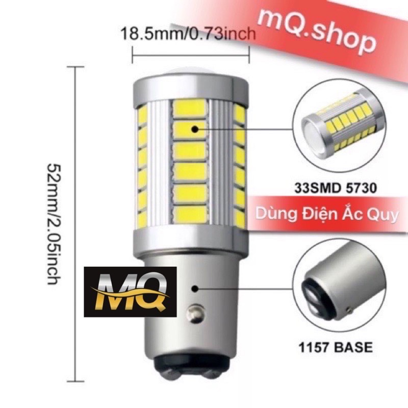 Đèn Hậu Led Nháy Xe Máy
