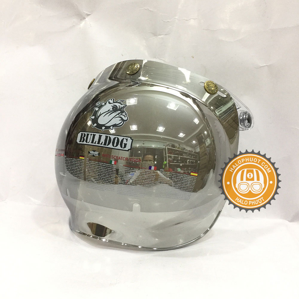 Kính Bubble Bulldog Chính Hãng (gắn nón 3/4)