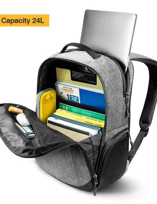 Balo TOMTOC Waterproof School For ULTRABOOK 15″ GRAY – A79
