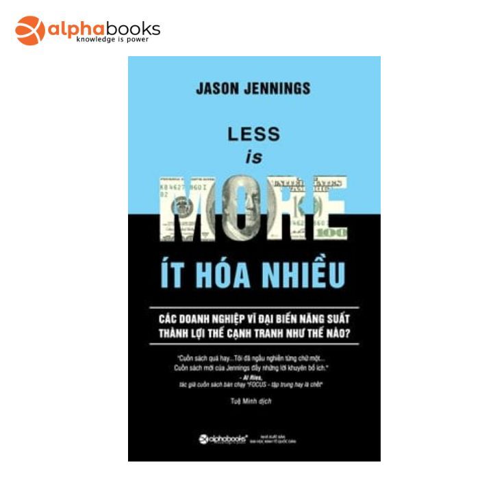 Sách Alphaboooks - Ít Hóa Nhiều - Less Is More