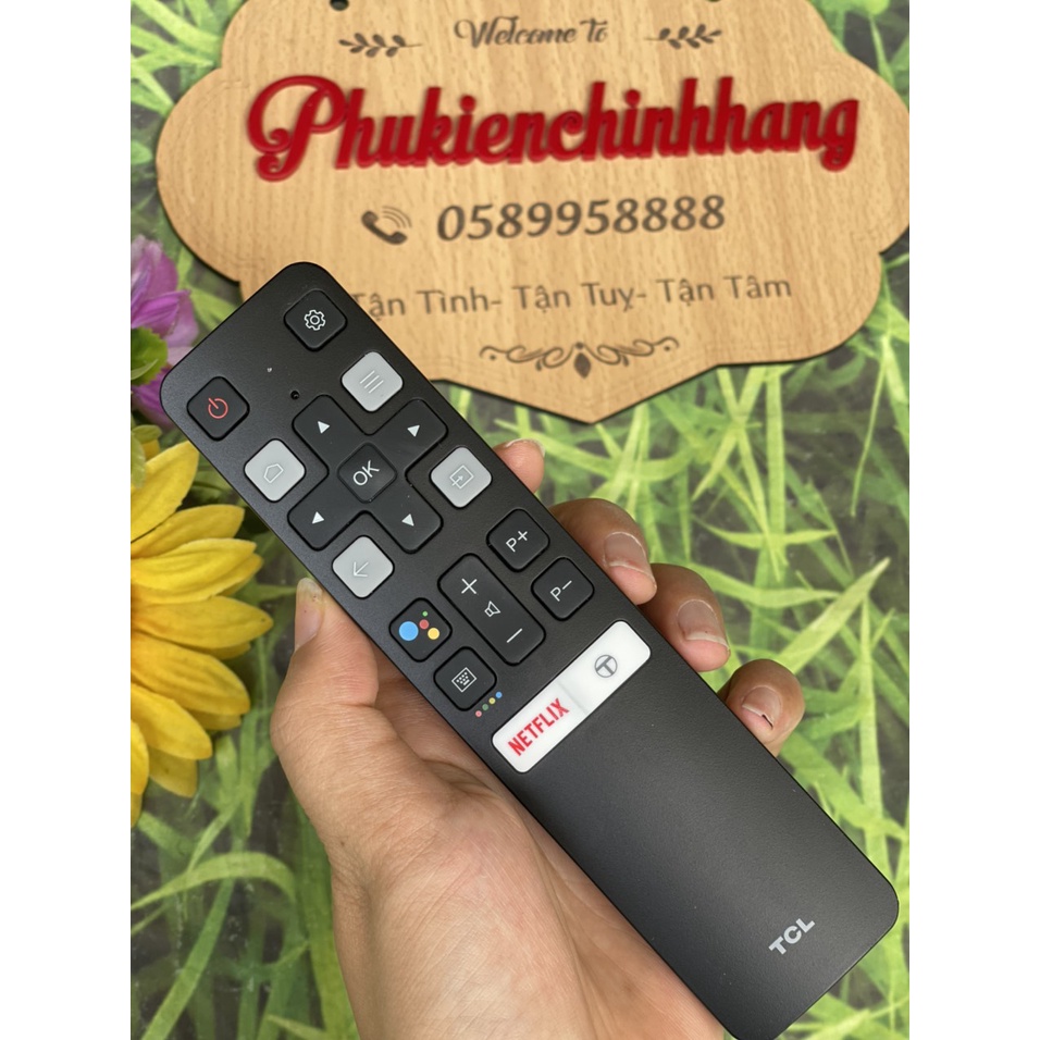 Remote tivi tcl mẫu giọng nói