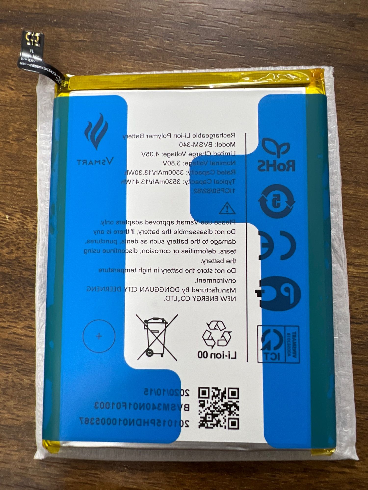 Pin Vsmart Star4 BVSM-340