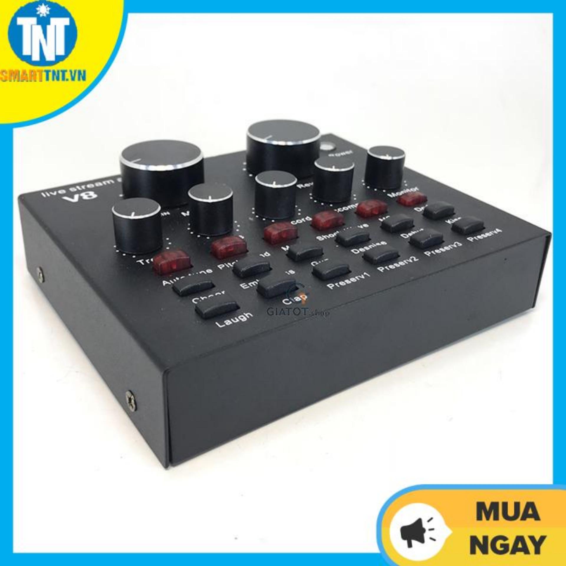 Sound Card âm thanh V8 autotune cao cấp.