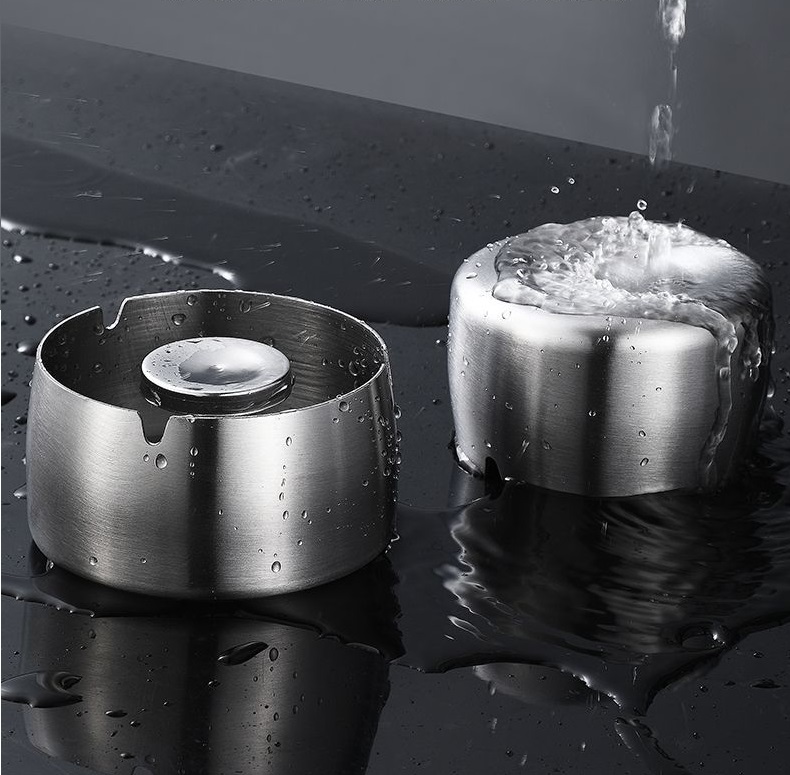 Gạt tàn thuốc - Gạt thuốc lá bằng thép không gỉ Koreawind