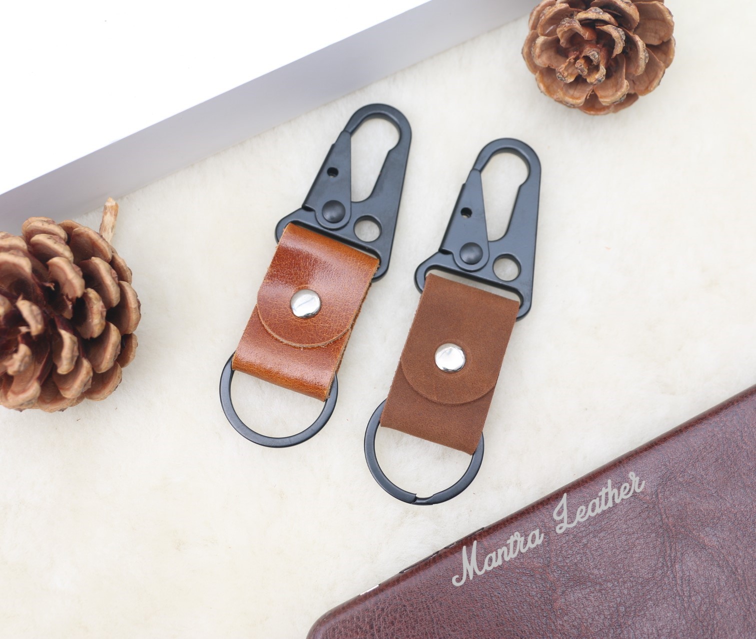 [HCM]Móc Khóa Da Càng Cua Handmade