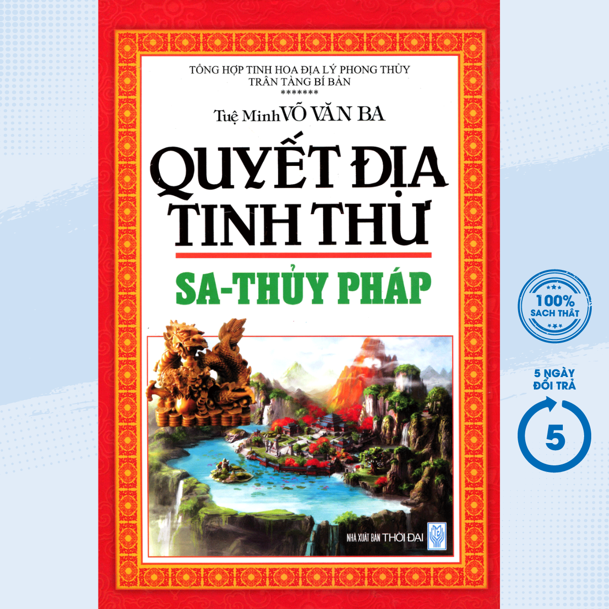 Sách - quyết địa tinh thư - sa-thủy pháp - qb - newshop