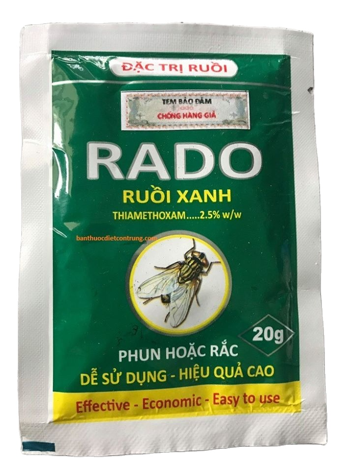 [Hoàn Tiền 10%] Thuốc diệt ruồi tận gốc Rado ruồi xanh - thuốc diệt ruồi nhà hàng quán ăn diệt các loại ruồi nhặng chế phẩm diệt ruồi không mùi