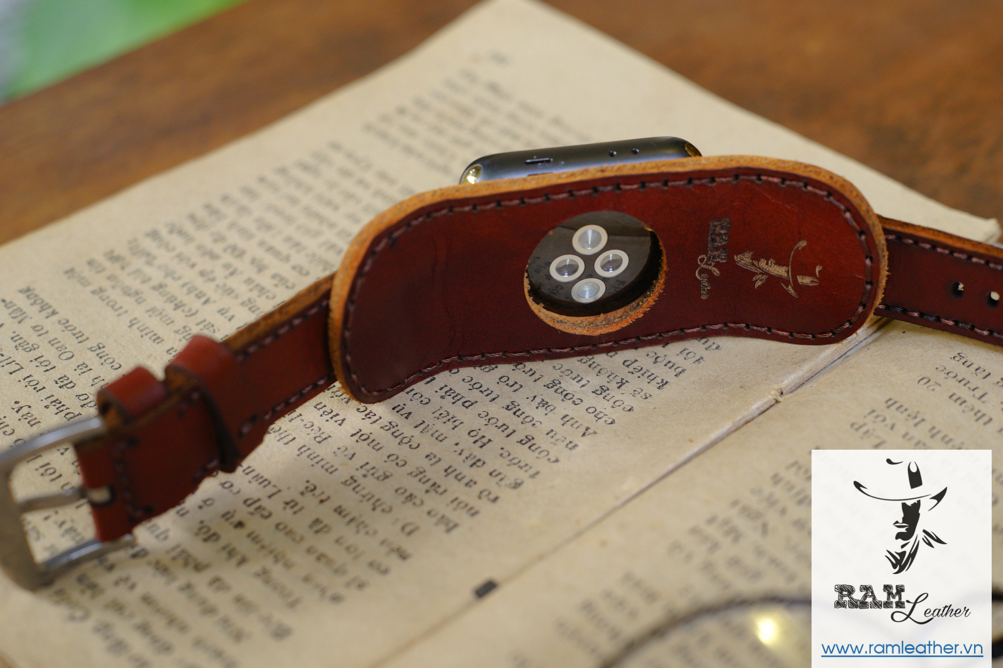 Tấm Đệm Bundstrap Da Bò RAM Leather B1 Naudo