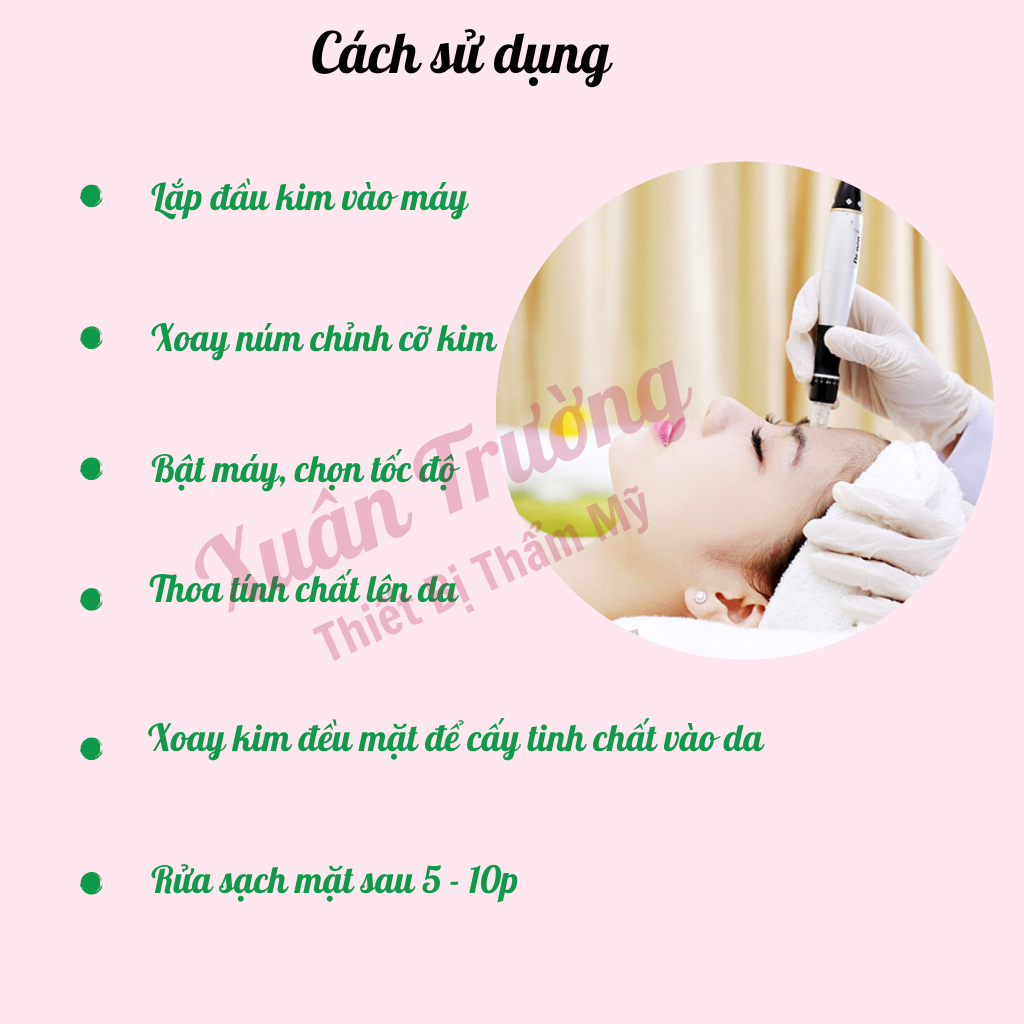 Máy phi kim cấy tảo Drpen loại 1 (Tích điện)