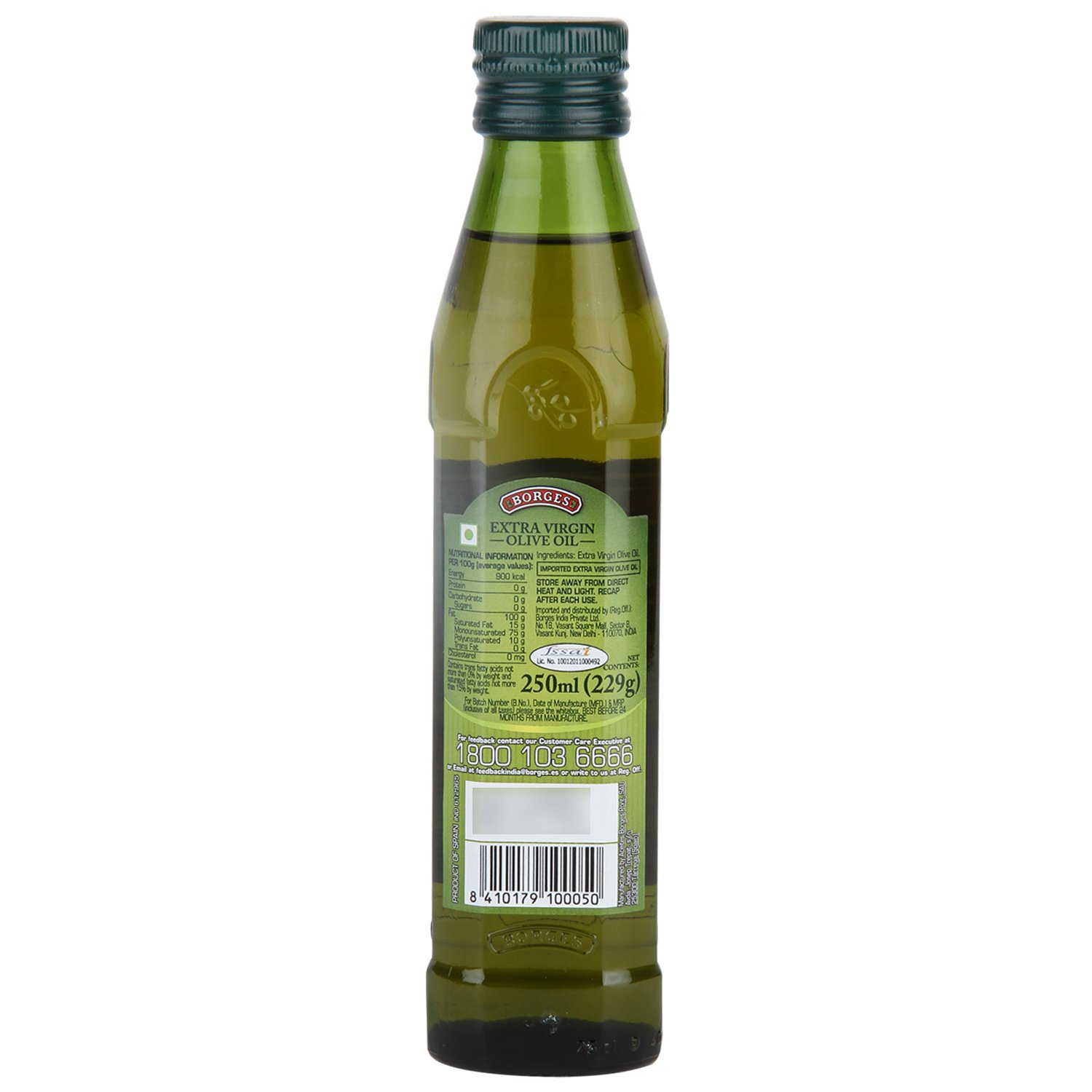 Dầu Oliu Nguyên Chất Borges 125ml