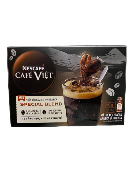 [HCM]Cà phê Việt đen đá hộp 12 gói x 16g