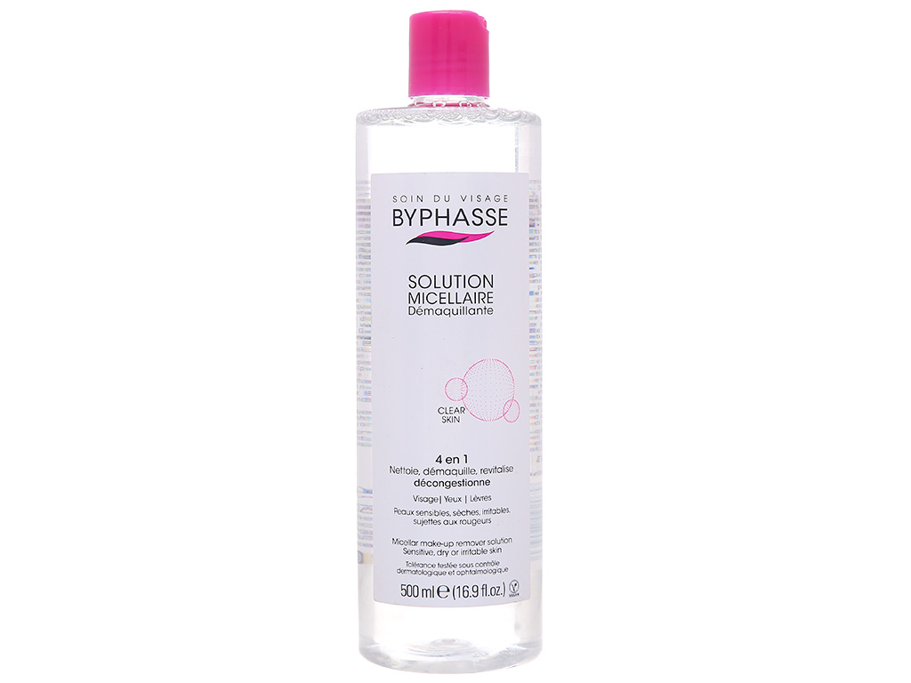 Nước Tẩy Trang Dành Cho Mọi Loại Da Byphasse Solution Micellaire 500ml