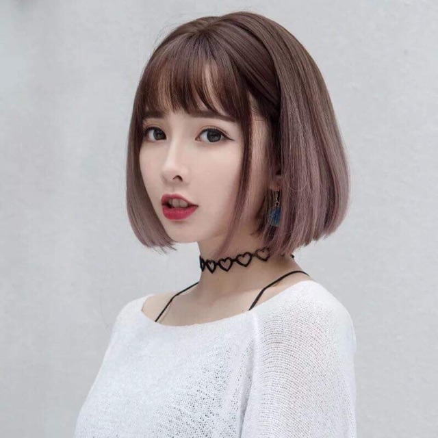 Tóc giả nguyên đầu vic cúp omber
