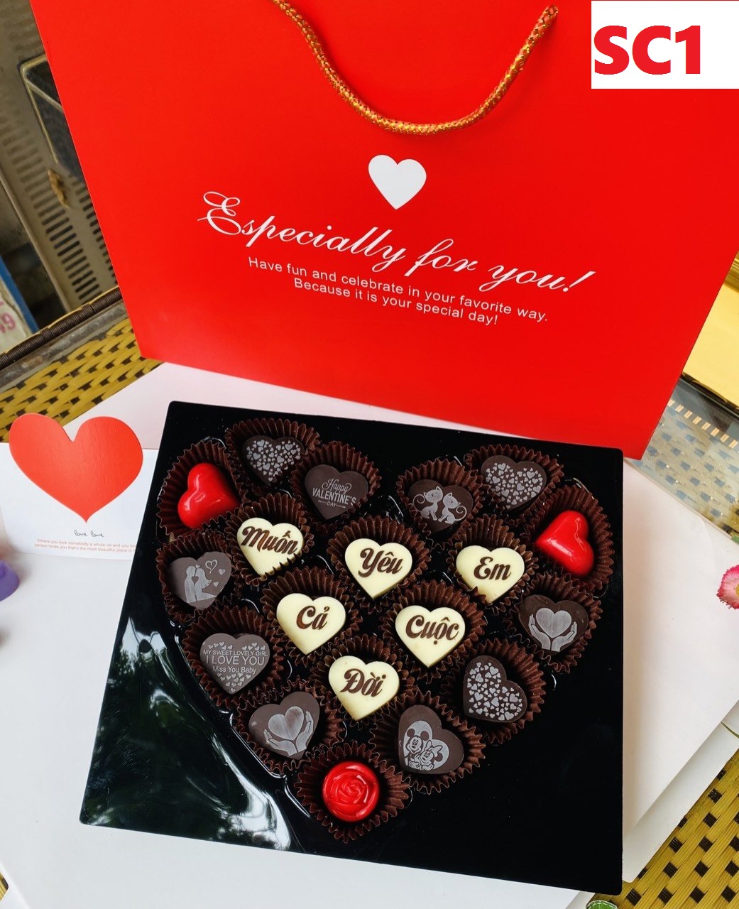 (5 ƯU ĐÃI) Socola valentine cao cấp năm 2025