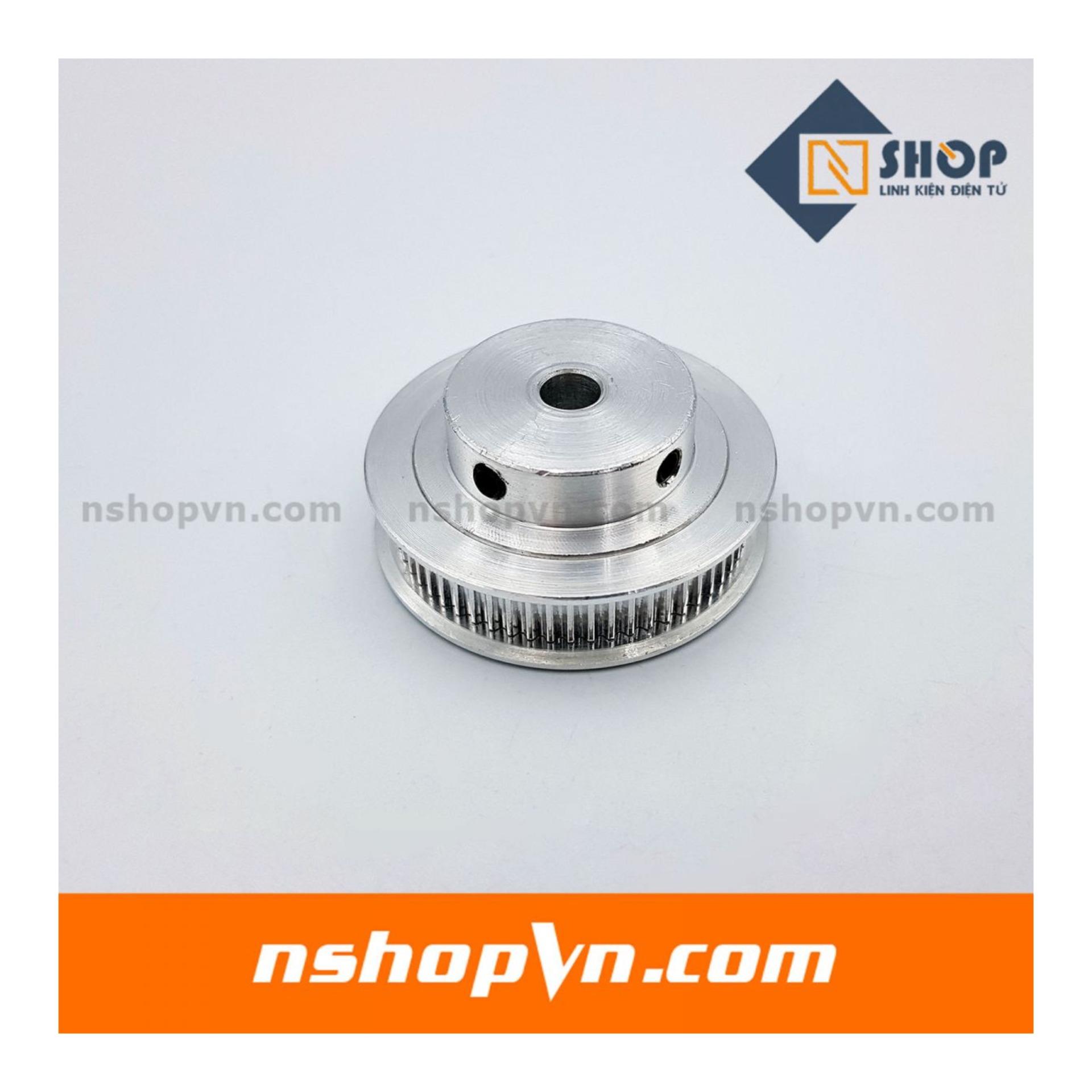 Puly GT2 60 răng trục 6mm