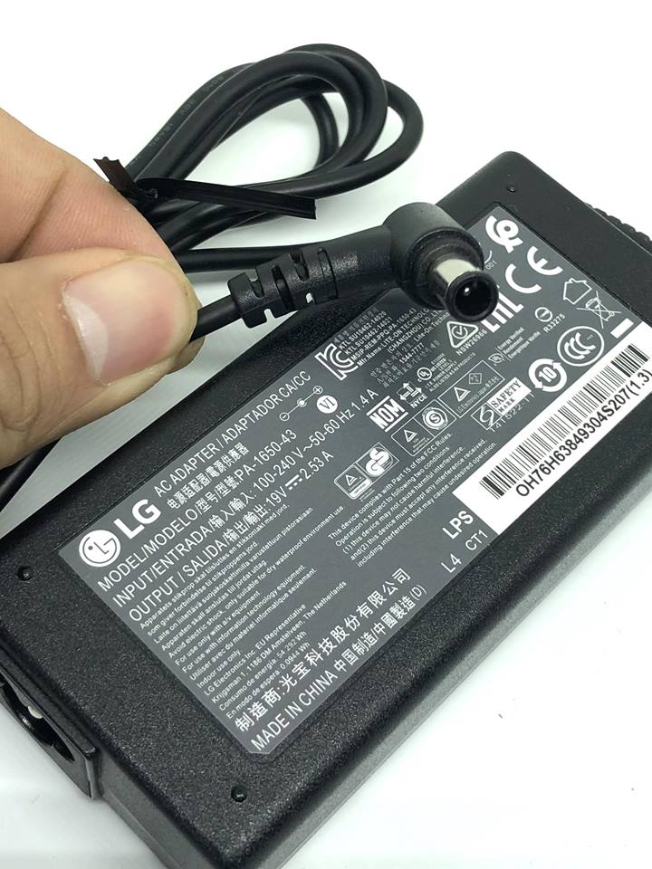 adapter-nguồn tivi LG 19v 2.53a