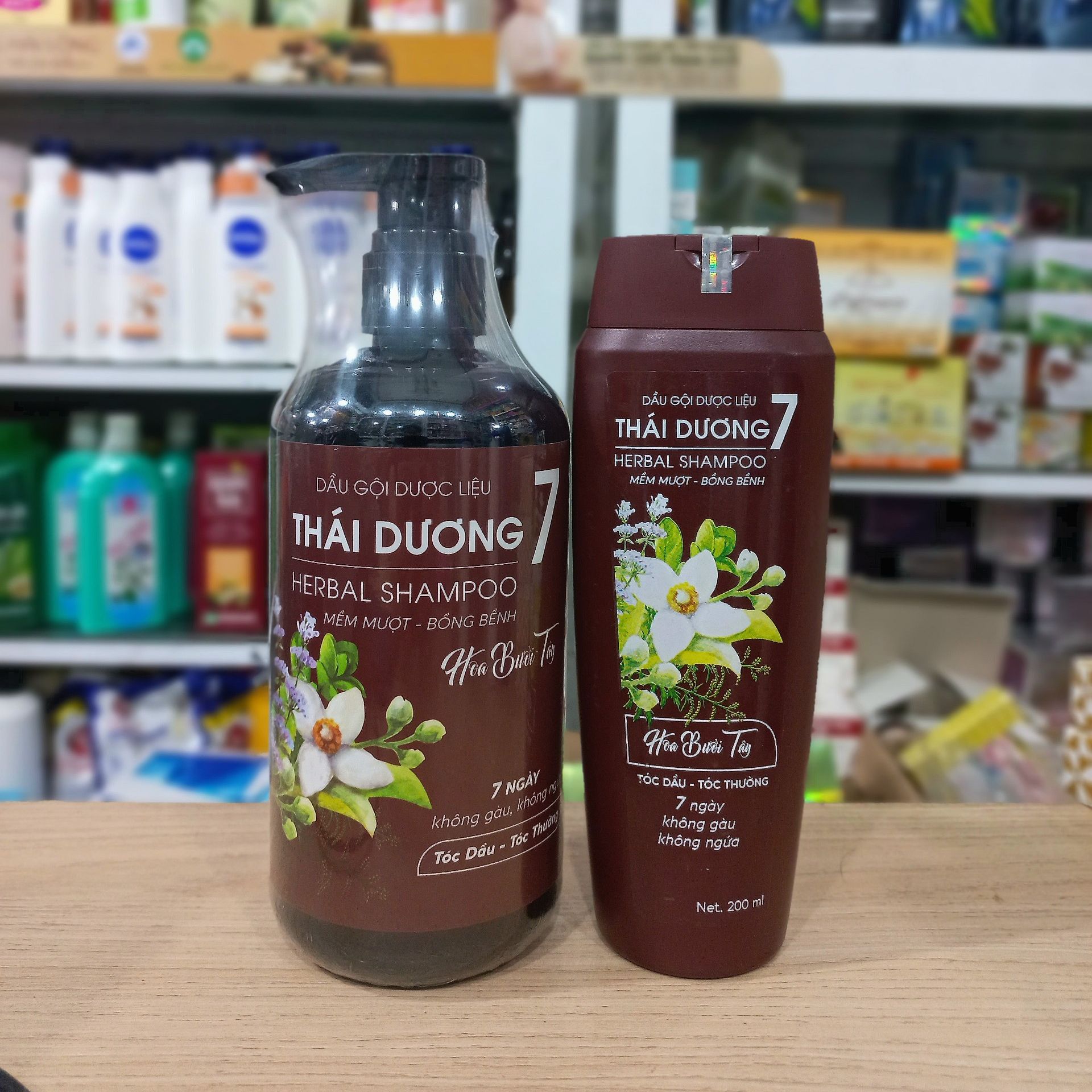 [HCM]Dầu gội thảo dược thái dương 7 - 200ml