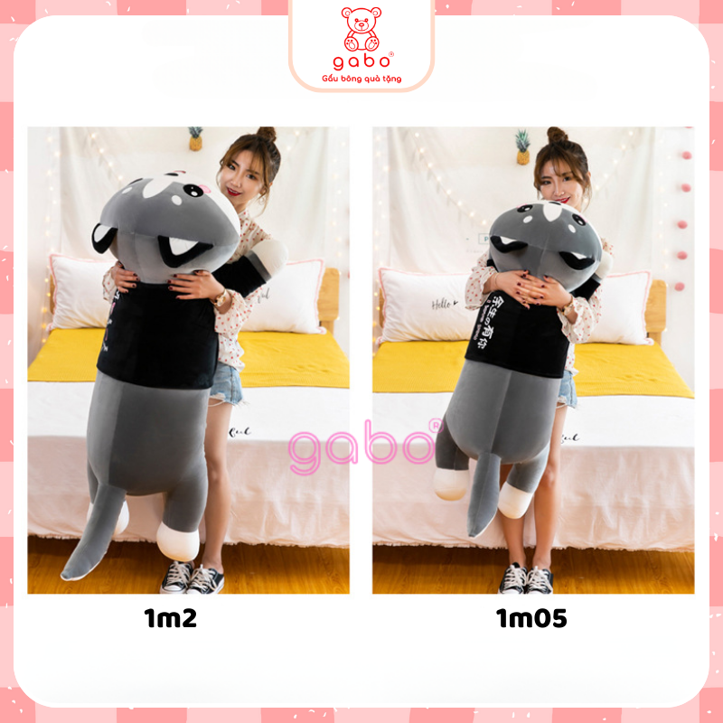 Gấu bông Mèo Alaska size 1m2 dễ thương - siêu to khổng lồ thú nhồi bông - gấu bông quà tặng- gối ôm