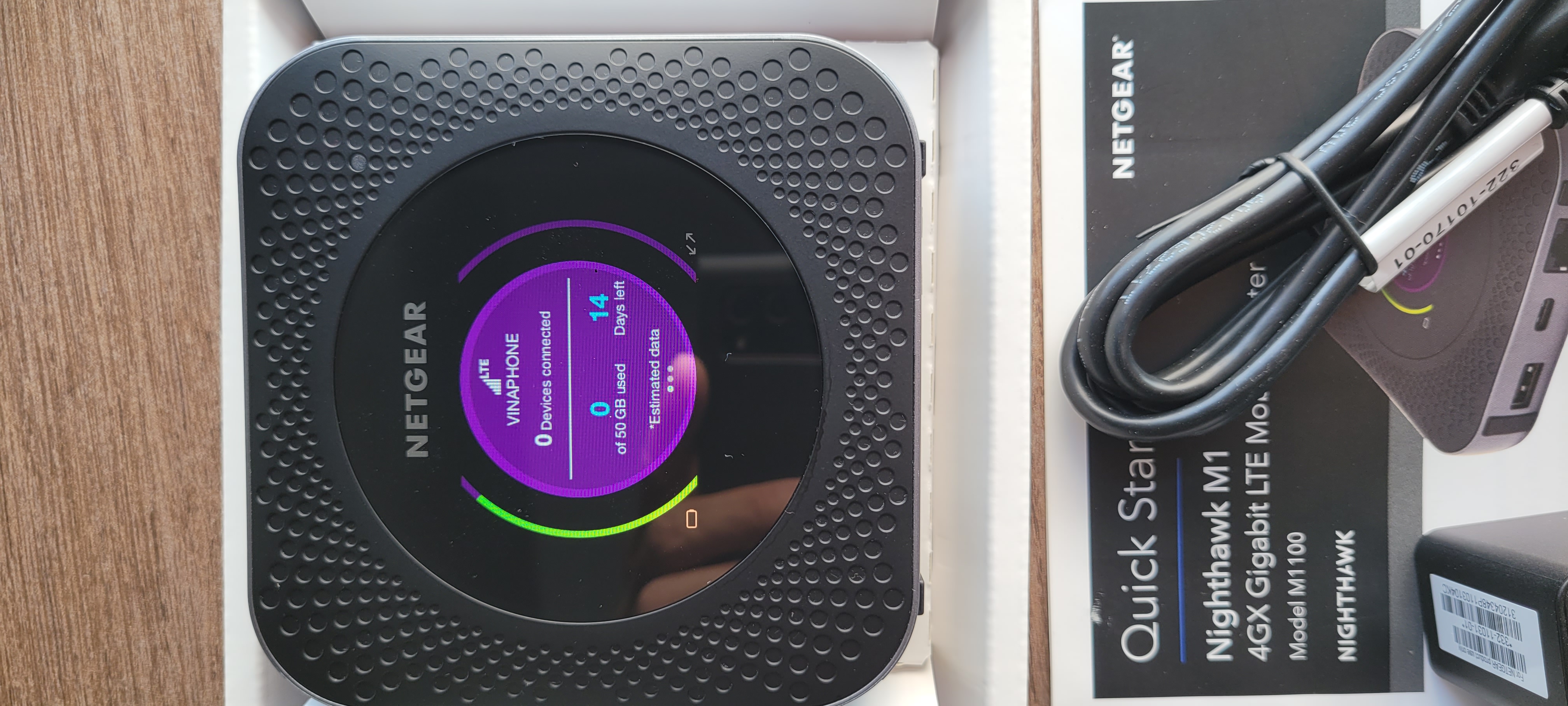 Bộ Phát Wifi 4G Netgear MR1100 (Nighthawk M1) tốc độ 1Gb